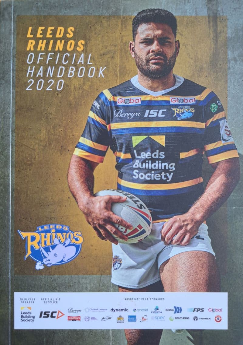 Leeds Rhinos Official Handbook (2020)