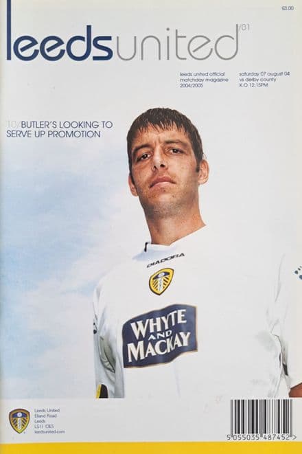 Leeds United v Derby, Champ (2004, Aug 7th)