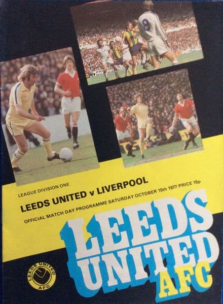Leeds United v Liverpool, Div 1 (1977, Oct 15th)