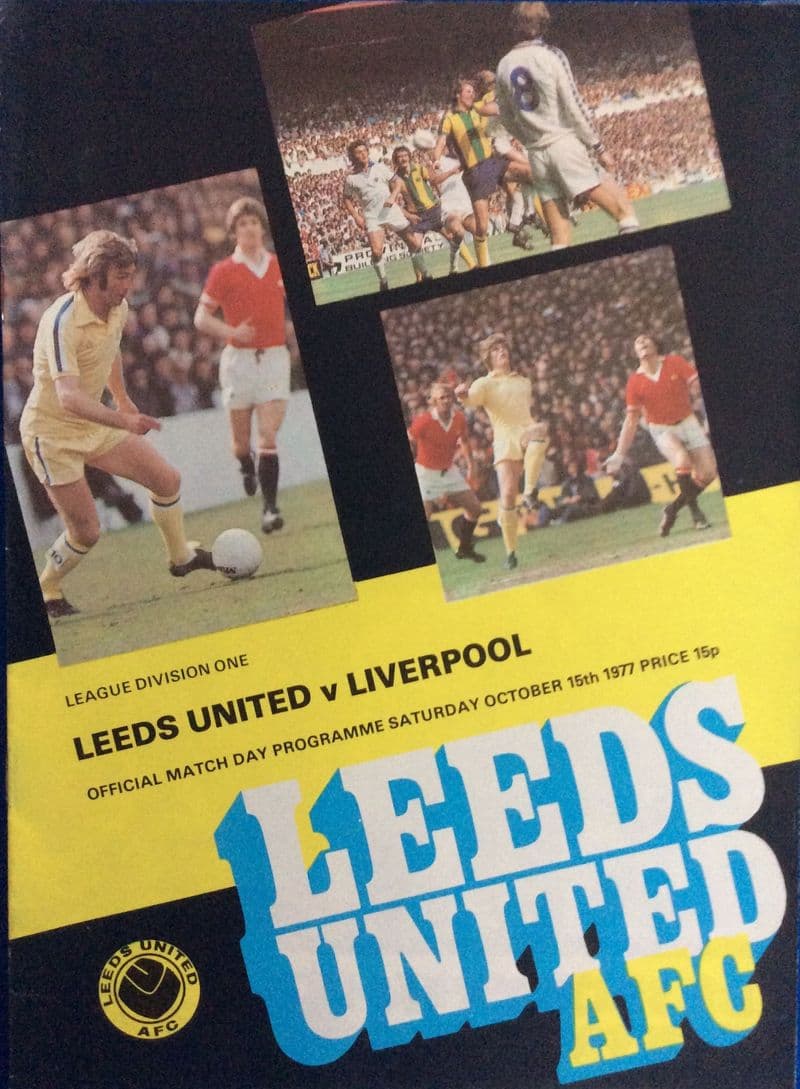 Leeds United v Liverpool, Div 1 (1977, Oct 15th)
