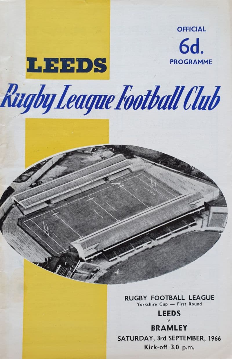 Leeds v Bramley (1966, Sep 3rd)