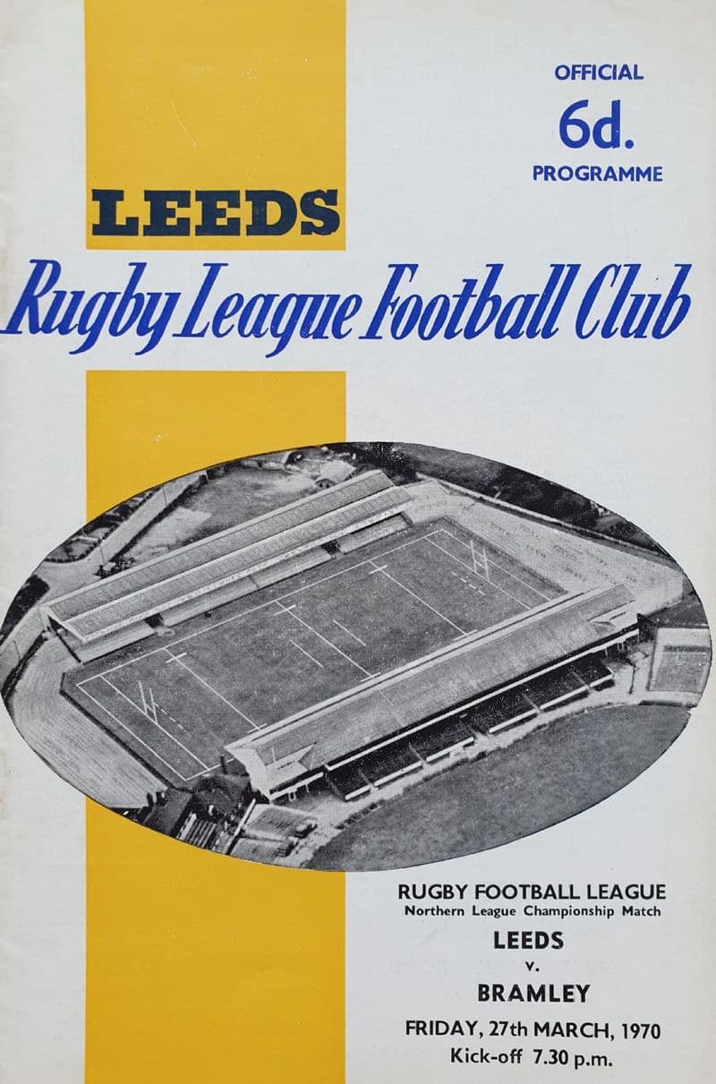 Leeds v Bramley (1970, Mar 27th)