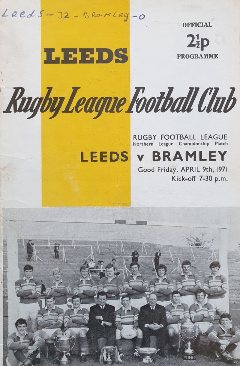 Leeds v Bramley (1971, Apr 9th)