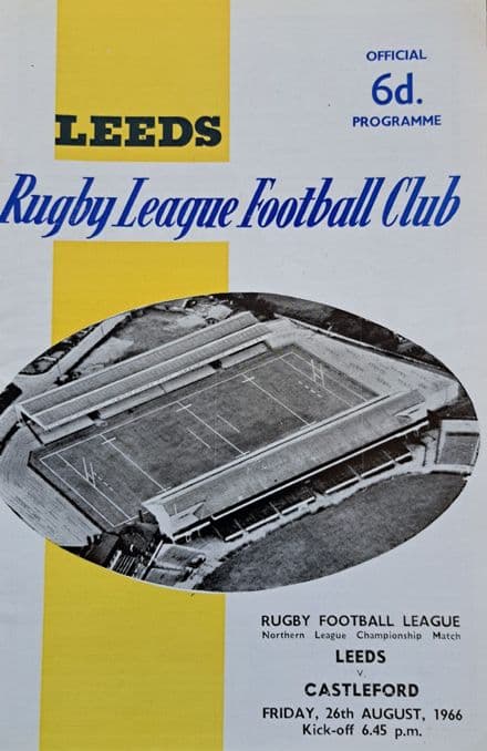 Leeds v Castleford (1966, Aug 26th)