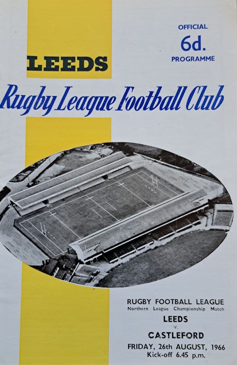 Leeds v Castleford (1966, Aug 26th)