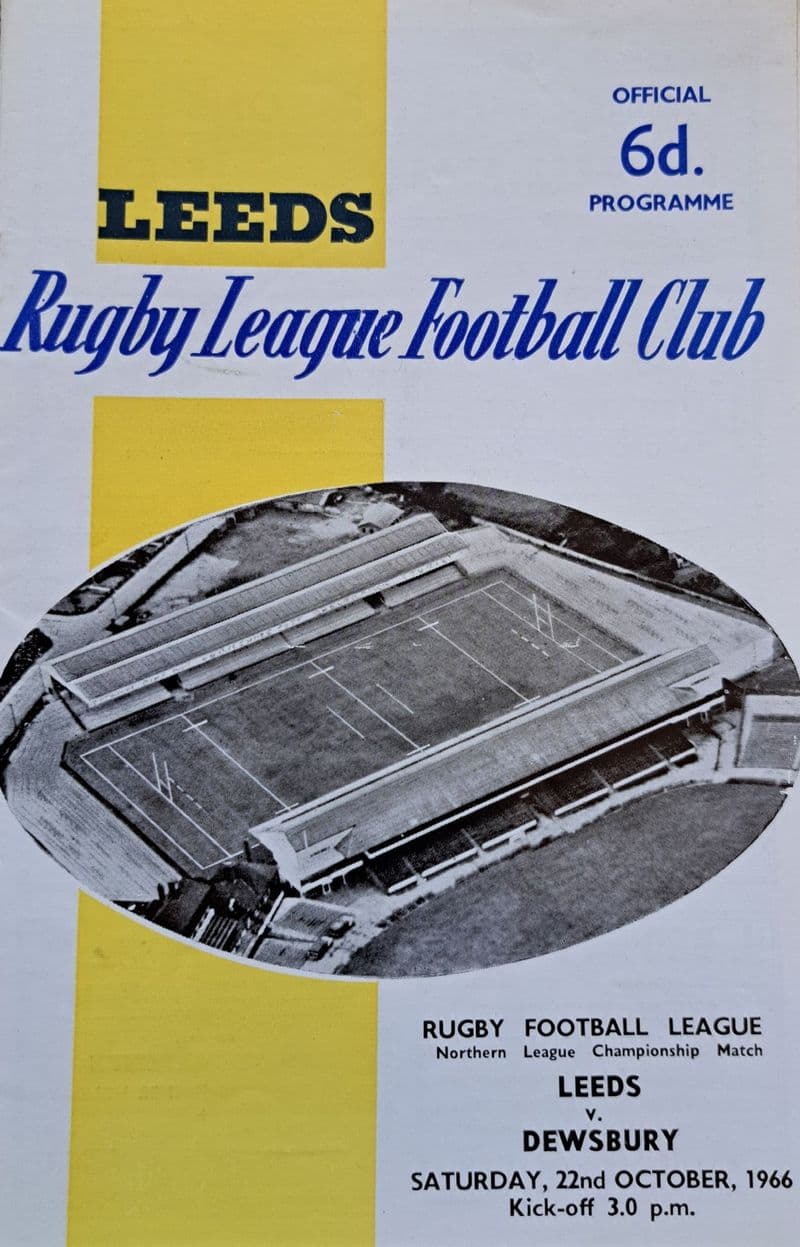 Leeds v Dewsbury (1966, Oct 22nd)