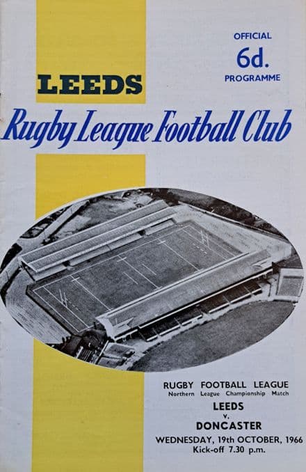 Leeds v Doncaster (1966, Oct 19th)