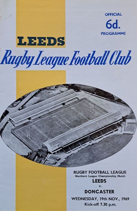 Leeds v Doncaster (1969, Nov 19th)
