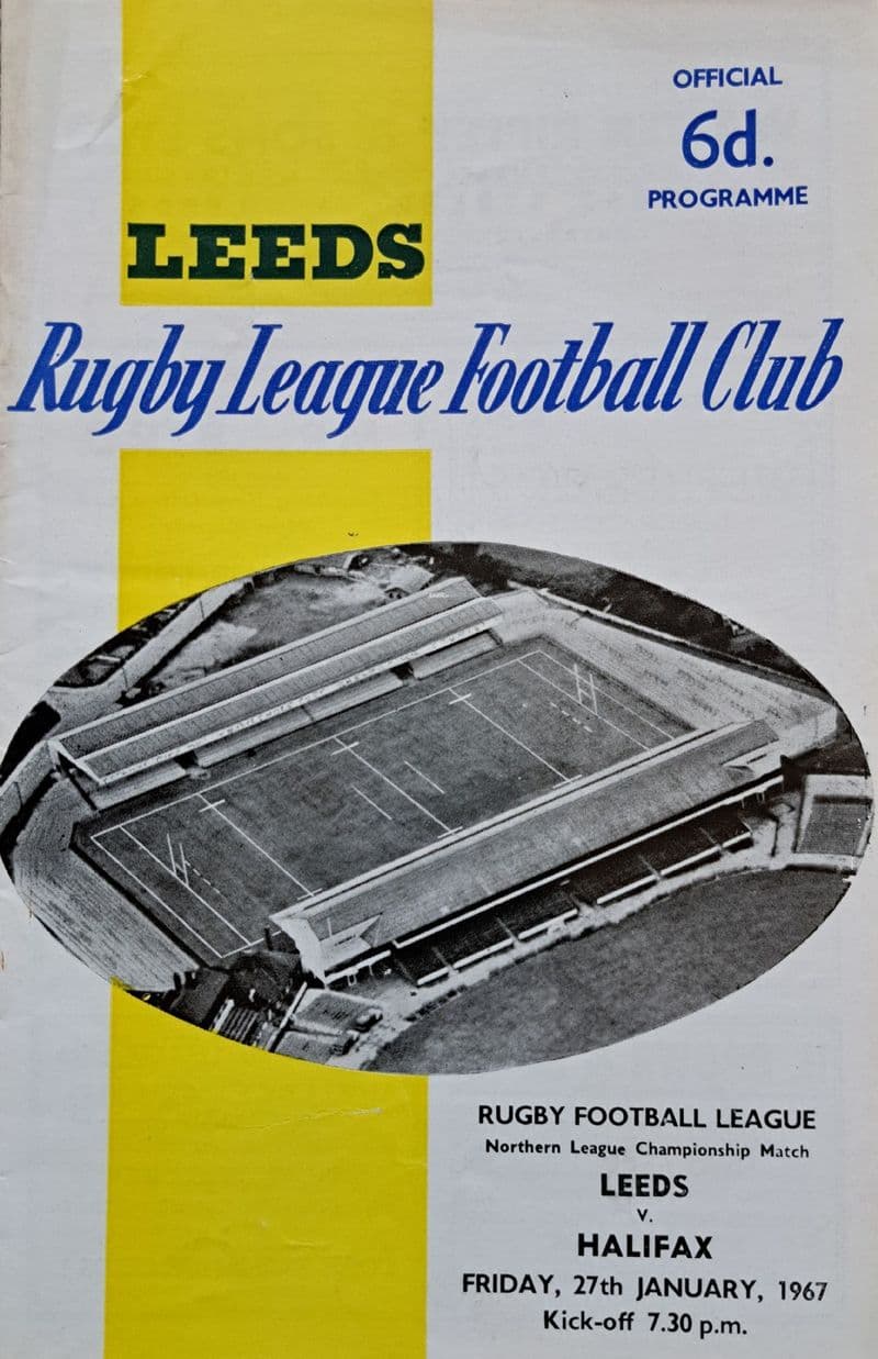 Leeds v Halifax (1967, Jan 27th)