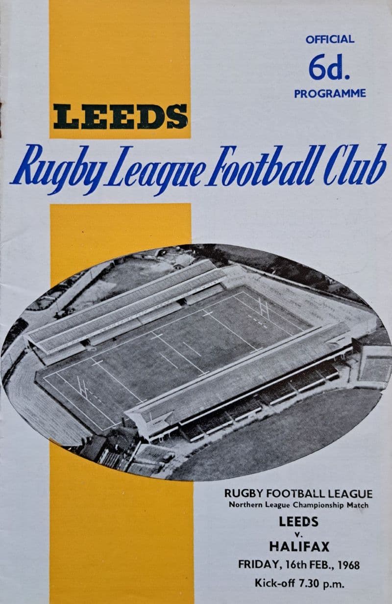 Leeds v Halifax (1968, Feb 16th)