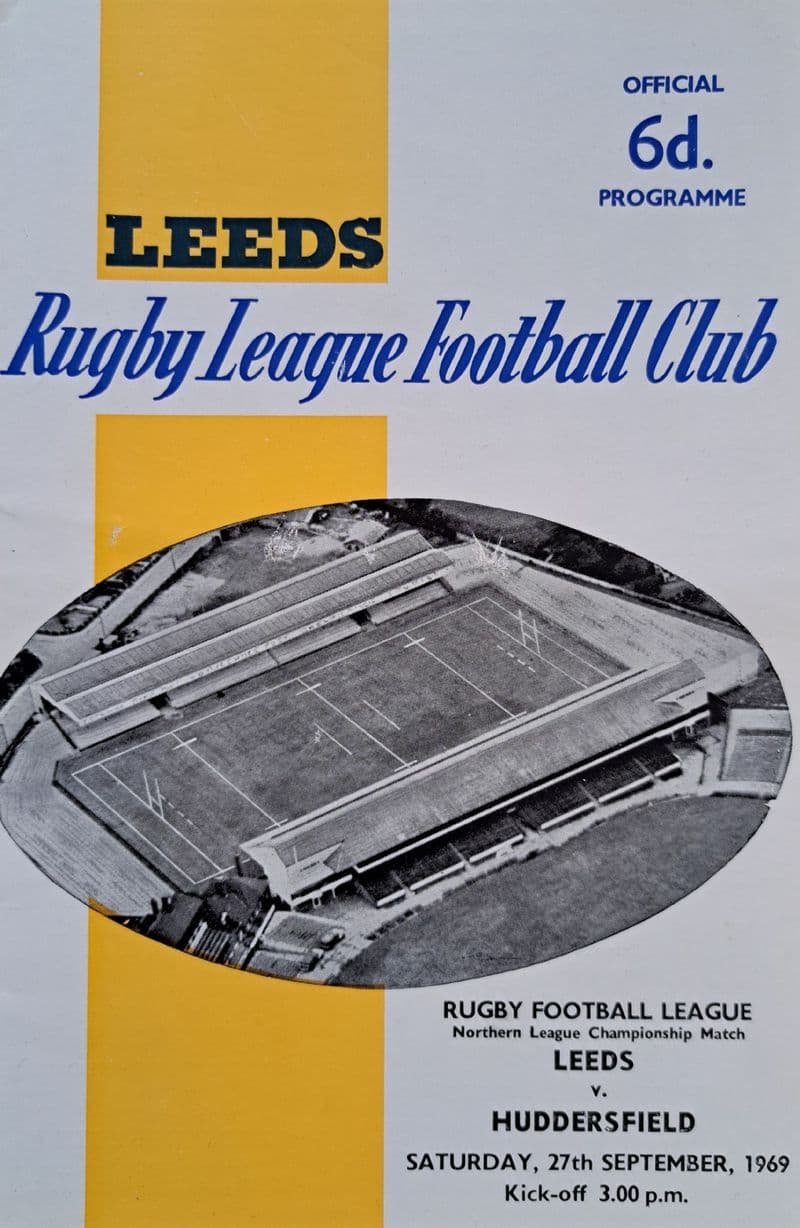 Leeds v Huddersfield (1969, Sep 27th)