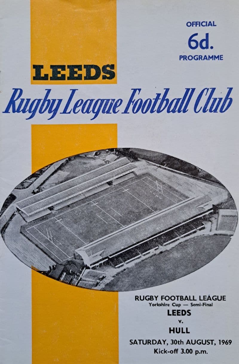 Leeds v Hull (1969, Aug 30th)