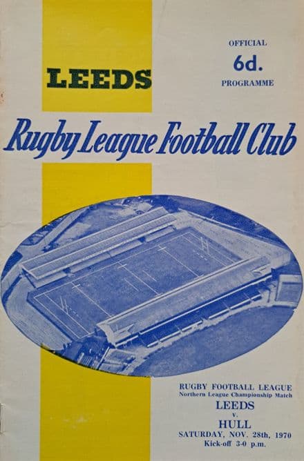 Leeds v Hull (1970, Nov 28th)