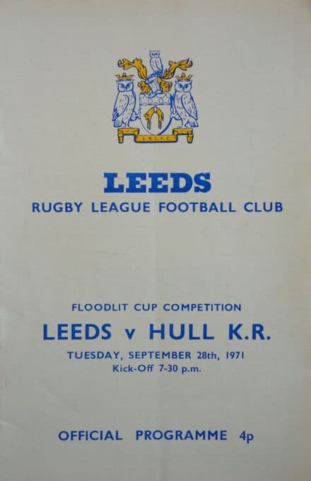 Leeds v Hull KR (1971, Sep 28th)