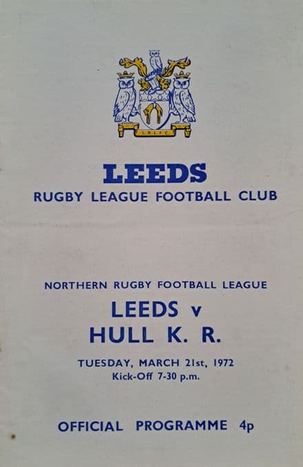 Leeds v Hull KR (1972, Mar 21st)