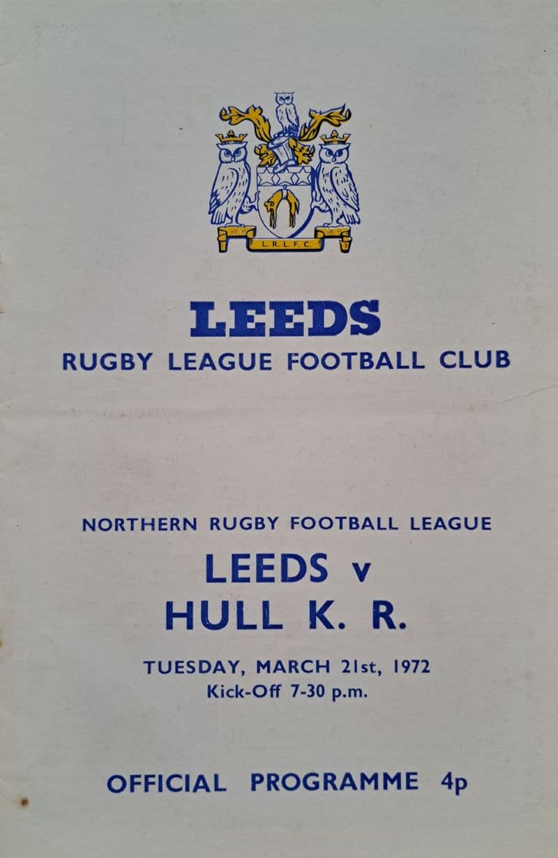 Leeds v Hull KR (1972, Mar 21st)