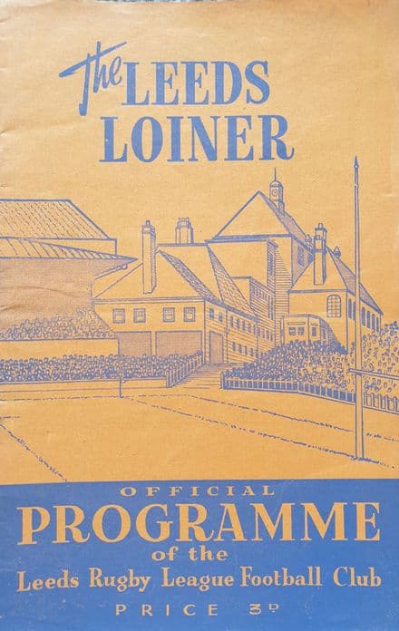 Leeds v Hunslet (1960, Aug 27th)