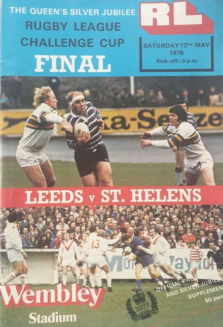 Leeds v St Helens, Challenge Cup F (1978, May 13th)