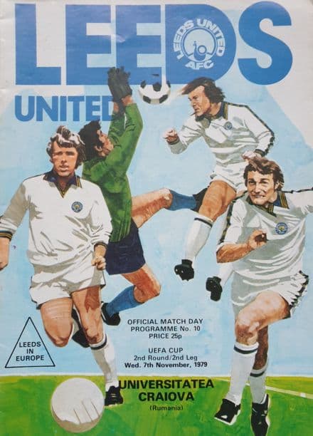 Leeds v Universitatea Craiova, UEFA Cup (1979, Nov 7th)