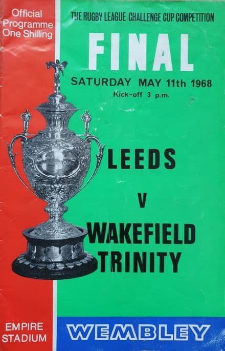 Leeds v Wakefield Trinity, Challenge Cup F (1968, May 11th)