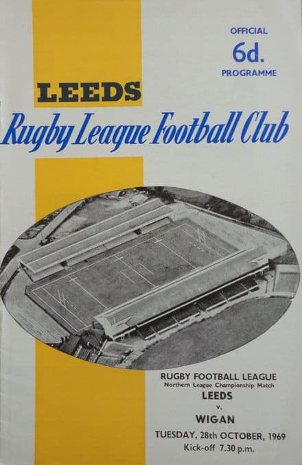 Leeds v Wigan (1969, Oct 28th)