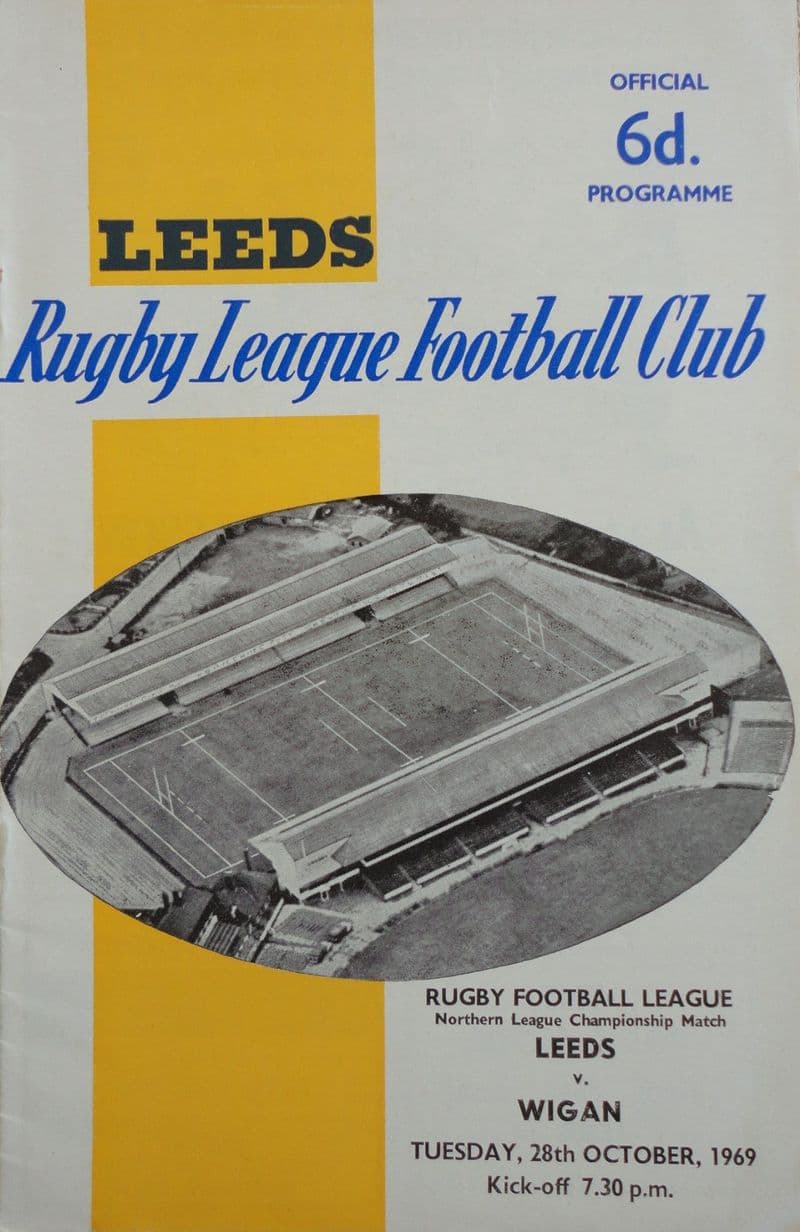 Leeds v Wigan (1969, Oct 28th)