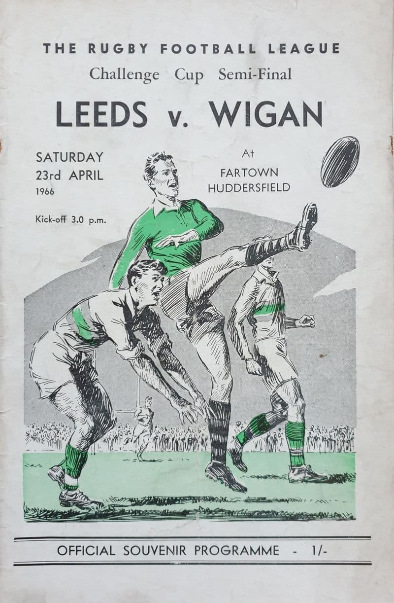 Leeds v Wigan, Challenge Cup SF (1966, Apr 23rd)