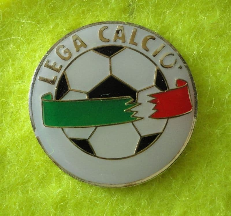 Lega Calcio Enamel Pin Badge