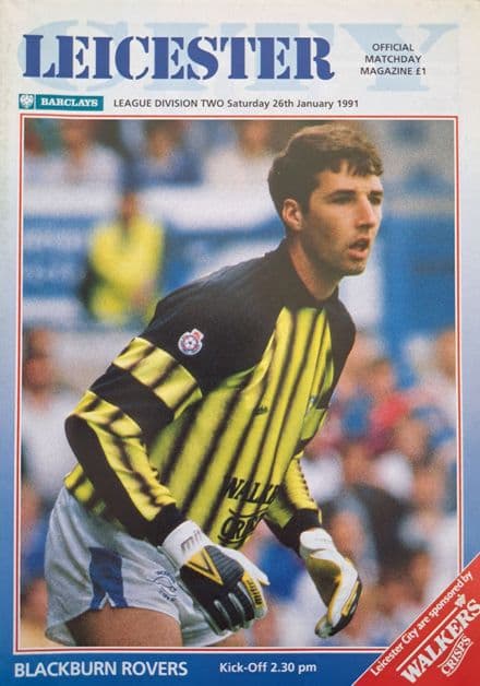 Leicester City v Blackburn Rovers, Div 2 (1991, Jan 26th)