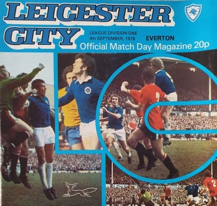 Leicester City v Everton, Div 1 (1976, Sep 4th)
