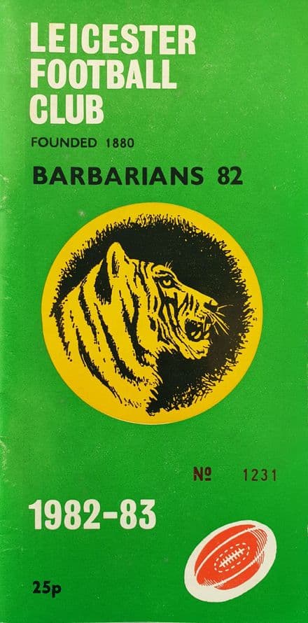 Leicester v Barbarians (1982, Dec 29th)