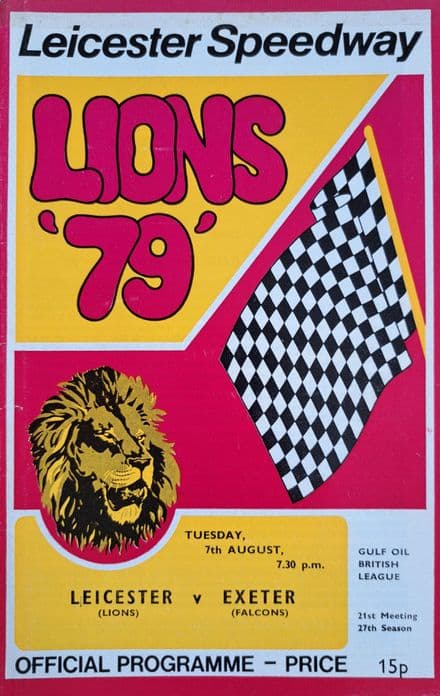 Leicester v Exeter (1979, Aug 7th)