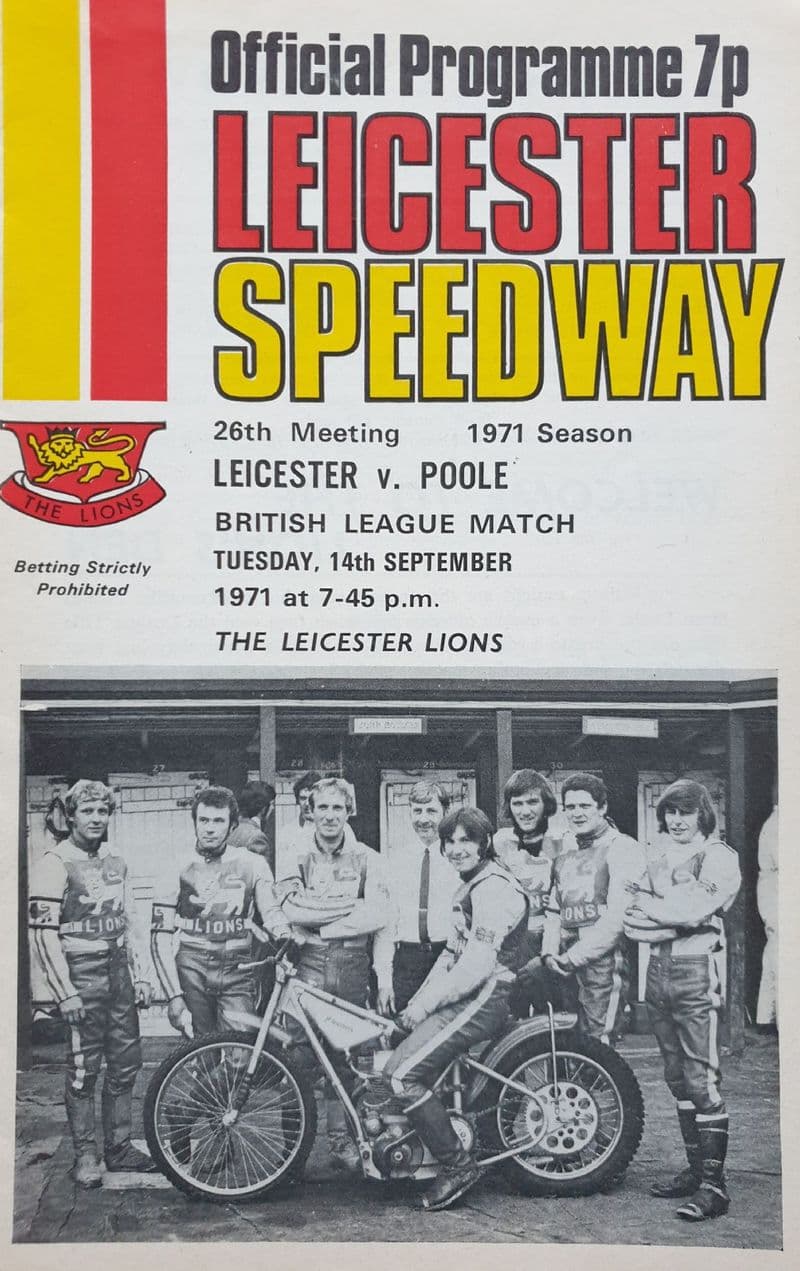 Leicester v Poole (1971, Sep 14th)