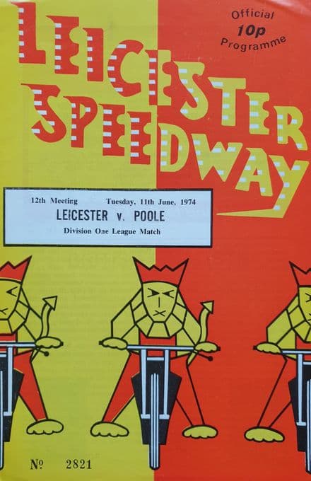 Leicester v Poole (1974, Jun 11th)