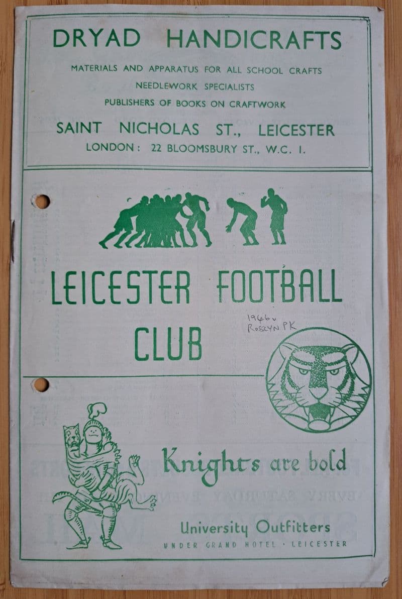 Leicester v Rosslyn Park (1946, Mar 29th)