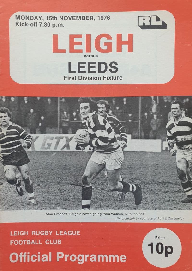 Leigh v Leeds (1976, Nov 15th)