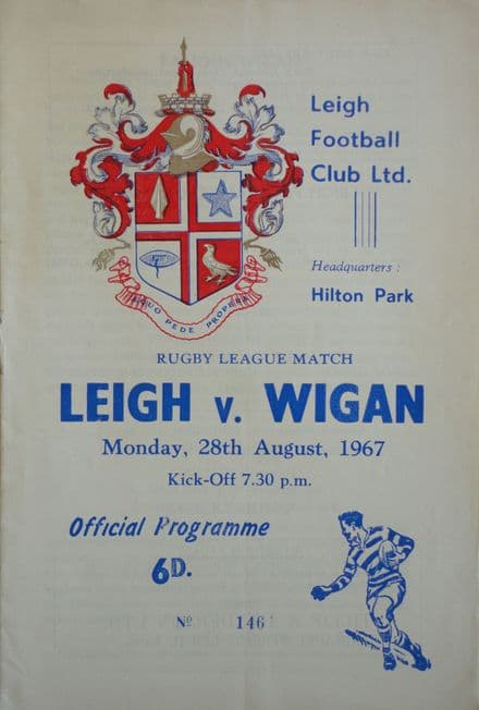 Leigh v Wigan (1967, Aug 28th)