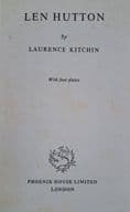 Len Hutton by Laurence Kitchin