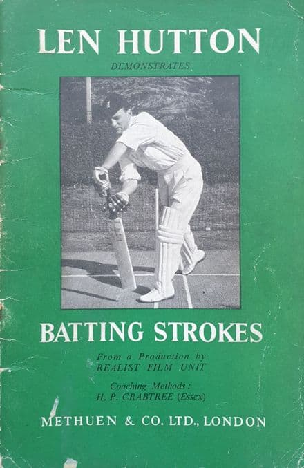 Len Hutton Demonstrates Batting Strokes