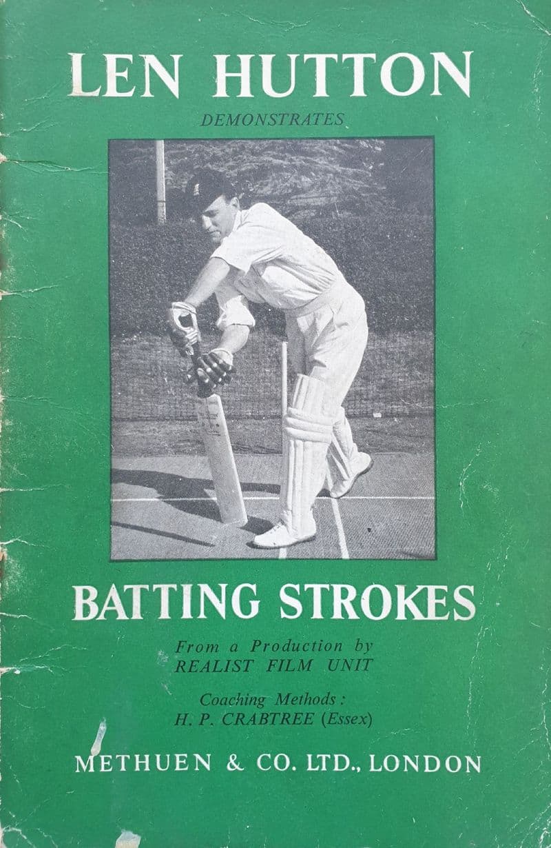 Len Hutton Demonstrates Batting Strokes