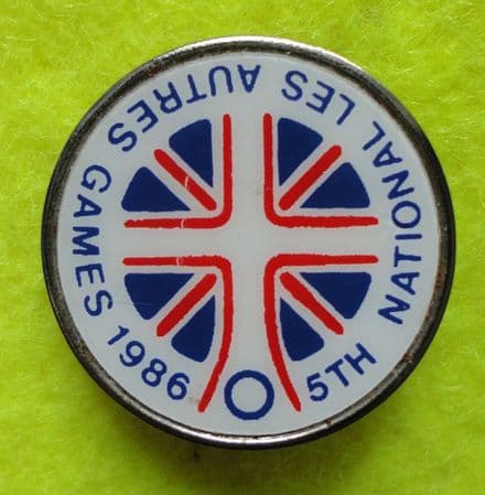 Les Autres Games 1986 Pin Badge