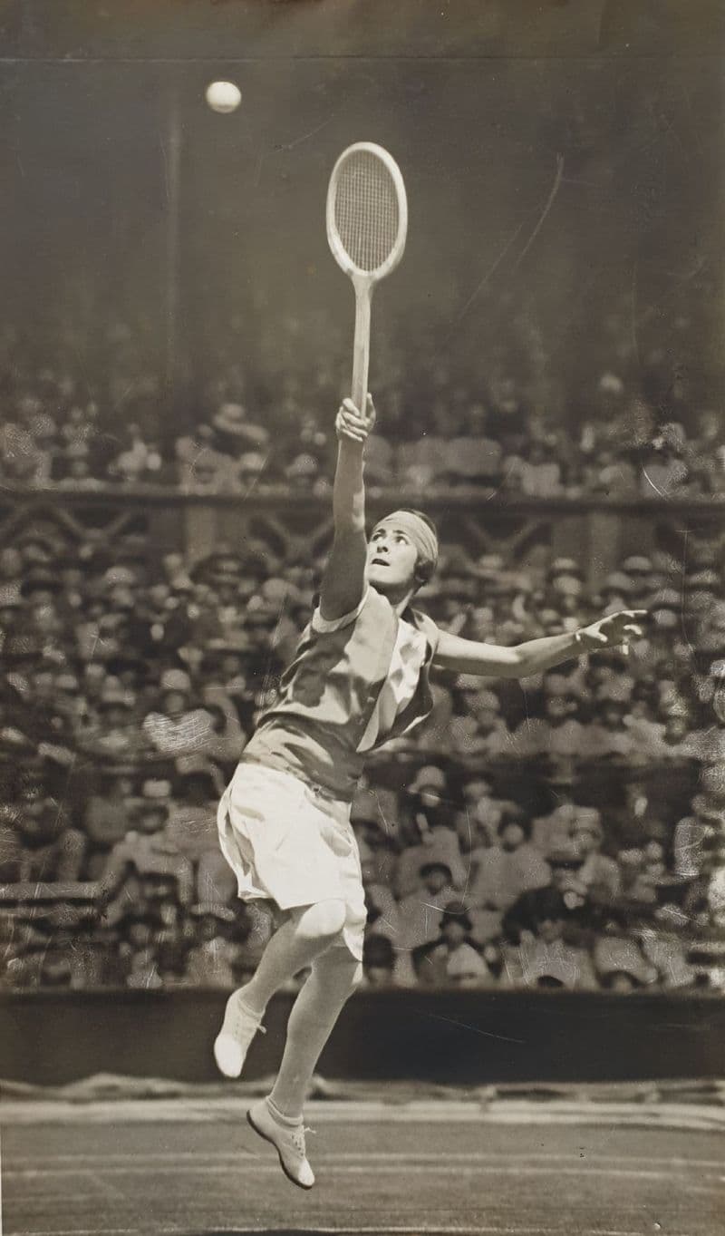 Lili Alvarez Press Photo (Wimbledon, 1928)