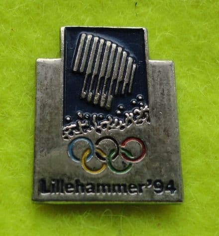 Lillehammer 1994 Winter Olympics Badge