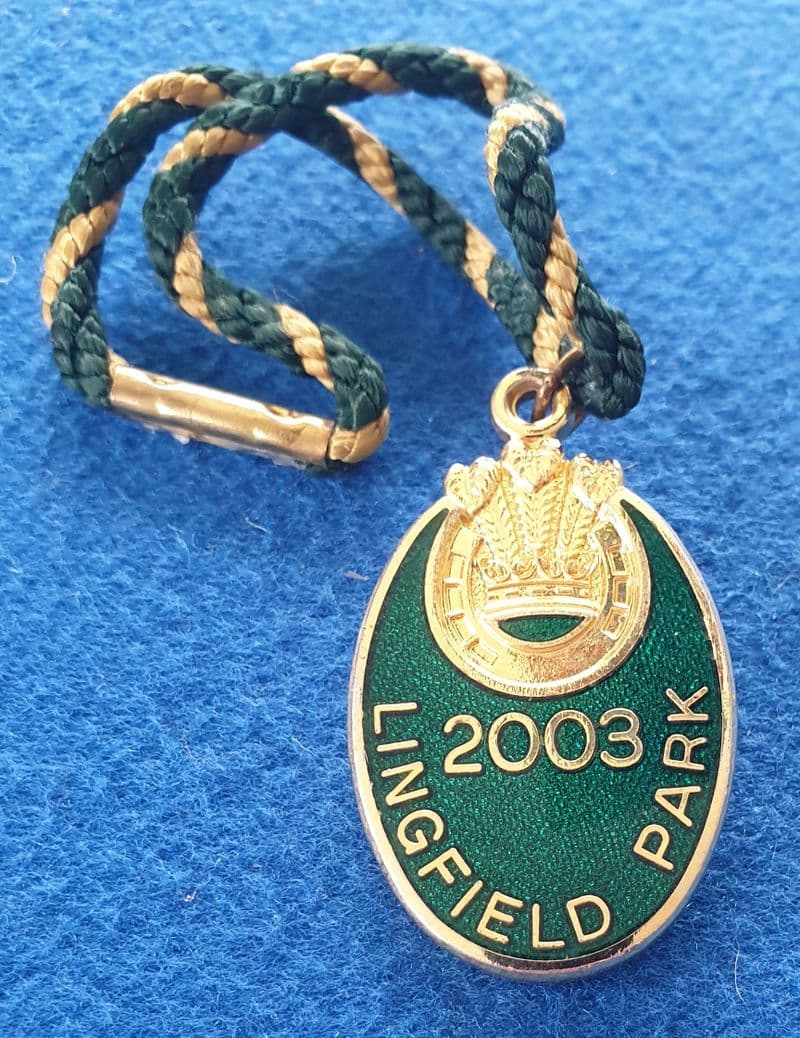 Lingfield Park Member (2003) Enamel Pin Badge