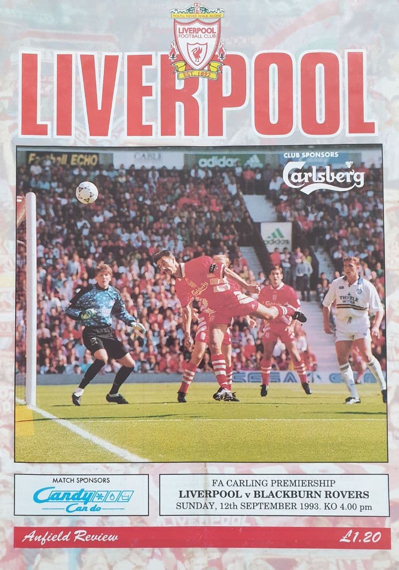 Liverpool v Blackburn, Prem (1993, Sep 12th)