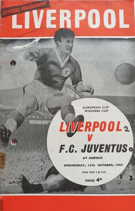 Liverpool v Juventus, European CWC (1965, Oct 13th)