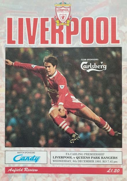 Liverpool v QPR, Division 1 (1993, Dec 8th)