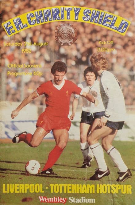 Liverpool v Tottenham Hotspur, Charity Shield (1982, Aug 21st)