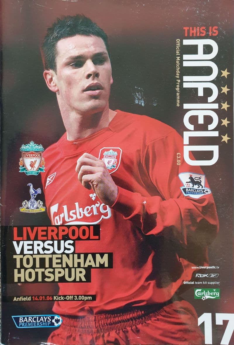 Liverpool v Tottenham Hotspur, Prem (2006, Jan 14th)