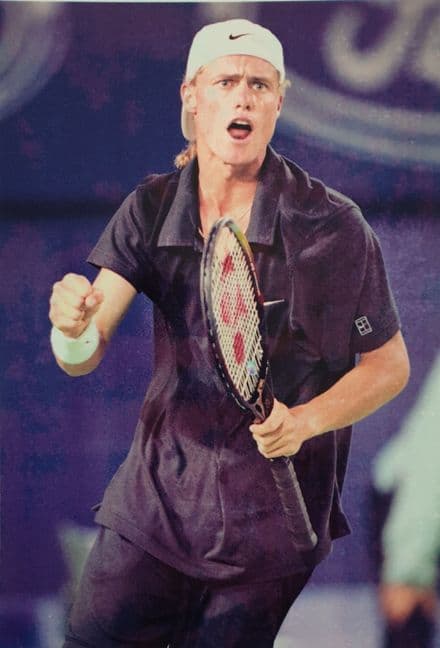 Lleyton Hewitt Colour Press Photo